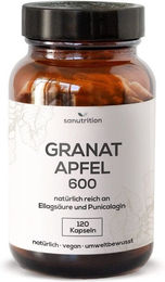 Sanutrition Granatapfel Kapseln ohne Zusatzstoffe 120 Stück – Bild 1 von 3