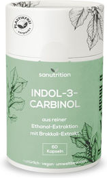 Sanutrition Indol-3-Carbinol 250 mg Kapseln vegan ohne Zusatzstoffe 60 Stück – Bild 1 von 2