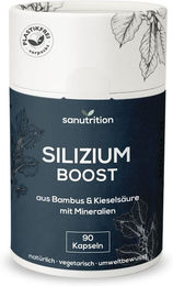Sanutrition Kieselerde Silizium-Boost aus Bambus in Kapseln ohne Zusatzstoffe – Bild 1 von 4