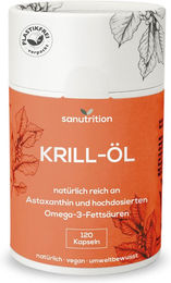 Sanutrition Krillöl mit Lecithin 500 mg Kapseln 120 Stück – Bild 1 von 3