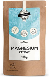 Sanutrition Magnesiumcitrat Pulver ohne Zusatzstoffe – Bild 1 von 2