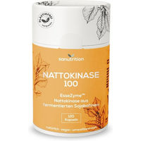 Produktbild von Sanutrition Nattokinase 100 mg Kapseln vegan 120 Stück