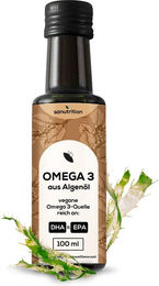 Sanutrition Omega 3 Algenöl vegan ohne Zusatzstoffe 100 ml – Bild 1 von 4