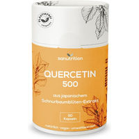 Produktbild von Sanutrition Quercetin 500 mg Kapseln ohne Zusatzstoffe