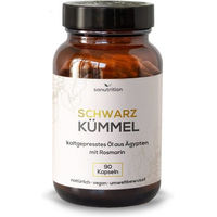 Produktbild von Sanutrition Schwarzkümmelöl Kapseln Bio Vegan ohne Zusatzstoffe