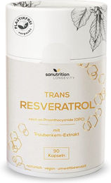 Sanutrition Trans-Resveratrol Kapseln ohne Zusatzstoffe – Bild 1 von 2