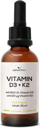 Sanutrition Vitamin D3 + K2 Tropfen – Bild 1 von 3