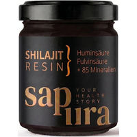 Produktbild von Sapura Health Shilajit Mineralstoff-Komplex Flüssig 60 g ohne Zusatzstoffe