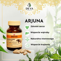 Produktbild von Sattva Ayurveda Arjuna-Rindenextrakt 450 mg Vegan 60 Kapseln
