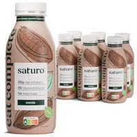 Produktbild von Saturo Astronautennahrung Kakao Vegan Zuckerfrei Trinkmahlzeit Flüssig