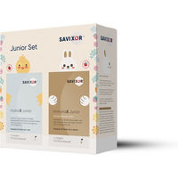 Produktbild von Savixor Junior Set Vitamine und Mineralstoffe Sticks für Kinder vegetarisch glutenfrei laktosefrei