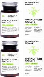 Scandinavian Biolabs Hair Nutrient Tabletten mit Kieselerde für Erwachsene 60 Stück – Bild 1 von 3