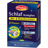 Produktbild von Schaebens Melatonin Schlaf Komplex Tabletten 30 Stück