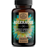 Produktbild von Scheunengut ADLERAUGE Augenvitamine mit Lutein 20 mg und Zeaxanthin 4 mg vegan 120 Kapseln