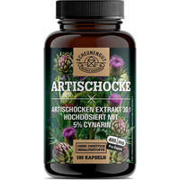 Produktbild von Scheunengut Artischocken Extrakt Kapseln Vegan ohne Zusatzstoffe 180 Stück