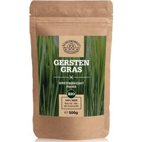 Produktbild von Scheunengut Bio Gerstengras Pulver Vegan XXL Vorratspackung