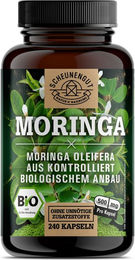 Scheunengut BIO Moringa oleifera Kapseln vegan und ohne Zusatzstoffe 240 Stück – Bild 1 von 4