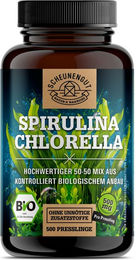 Scheunengut Bio Spirulina Chlorella Superfood-Mischung Tabletten ohne Zusatzstoffe – Bild 1 von 3