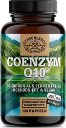Scheunengut Coenzym Q10 Ubiquinon 200 mg Kapseln vegan ohne Zusatzstoffe 120 Stück – Bild 1 von 4