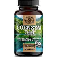 Produktbild von Scheunengut Coenzym Q10 Ubiquinon 200 mg Kapseln vegan ohne Zusatzstoffe 120 Stück