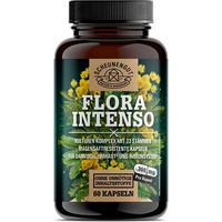 Produktbild von Scheunengut FLORA INTENSO Probiotika mit 23 Bakterienstämmen, Vitamin B2 und B6, vegan, ohne Zusatzstoffe, 60 Kapseln