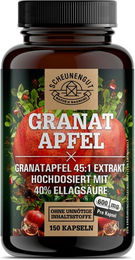 Scheunengut Granatapfel Extrakt 45:1 Hochdosiert mit Ellagsäure und Polyphenolen 150 Kapseln – Bild 1 von 3