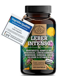Scheunengut Leber Komplex Kapseln Hochdosiert Vegan 120 Stück – Bild 1 von 3