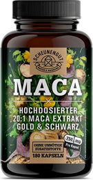 Scheunengut Maca Extrakt 20:1 Kapseln ohne Zusatzstoffe 180 Stück – Bild 1 von 4