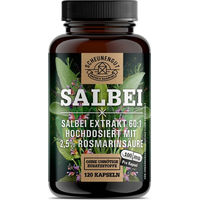 Produktbild von Scheunengut Salbei Extrakt 60:1 Hochdosiert Vegan Kapseln 120 Stück