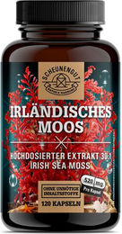 Scheunengut Sea Moss 30:1 Extrakt mit Kelp Braunalge Mineralstoff-Komplex Kapseln ohne Zusatzstoffe 120 Stück – Bild 1 von 3