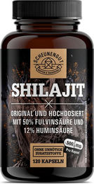 Scheunengut Shilajit Mineralstoff-Komplex Kapseln vegan ohne Zusatzstoffe für Männer 180 Stück – Bild 1 von 4