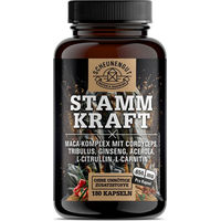Produktbild von Scheunengut Stammkraft Maca Komplex mit Cordyceps Sinensis und Tribulus terrestris Kapseln ohne Zusatzstoffe 180 Stück