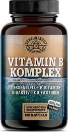 Scheunengut Vitamin B Komplex mit Myo-Inositol, Betain und Cholin Kapseln ohne Zusatzstoffe 180 Stück – Bild 1 von 3