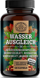 Scheunengut Wasserausgleich Kräuter-Komplex mit Brennnessel und Rosskastanie vegane Kapseln 120 Stück – Bild 1 von 2