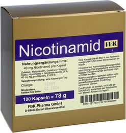 Schmiedeberger Nicotinamid Niacin Kapseln 180 Stück – Bild 1 von 3