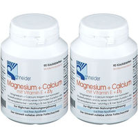 Produktbild von Schneider Magnesium + Calcium Lutschtabletten 180 Stück