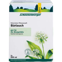 Produktbild von Schoenenberger Bärlauch Naturreiner Pflanzensaft Vegan Zuckerfrei Ohne Zusatzstoffe