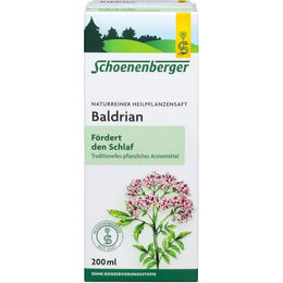 Schoenenberger Baldrian Heilpflanzensaft Bio Vegan 200 ml – Bild 1 von 3