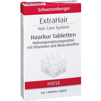 Produktbild von Schoenenberger ExtraHair Haarkur Tabletten mit Zink, Biotin und Selen ohne Zusatzstoffe