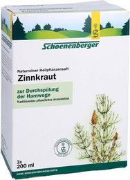 Schoenenberger Heilpflanzensaft Zinnkraut naturrein vegan und zuckerfrei – Bild 1 von 4