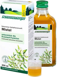 Schoenenberger Mistel Naturreiner Heilpflanzensaft 200 ml vegan zuckerfrei alkoholfrei – Bild 1 von 5