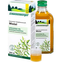 Produktbild von Schoenenberger Mistel Naturreiner Heilpflanzensaft 200 ml vegan zuckerfrei alkoholfrei