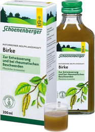 Schoenenberger Naturreiner Heilpflanzensaft Birke vegan zuckerfrei 200 ml – Bild 1 von 5