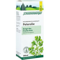 Produktbild von Schoenenberger Naturreiner Pflanzensaft Petersilie Bio ohne Zusatzstoffe 200 ml