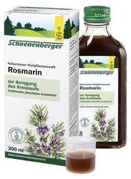 Schoenenberger Rosmarin Naturreiner Heilpflanzensaft 200 ml – Bild 1 von 6