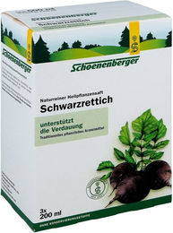 Schoenenberger Schwarzrettich Naturreiner Heilpflanzensaft Vegan – Bild 1 von 6