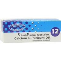 Produktbild von SchuckMineral Globuli 12 Calcium sulfuricum D6 7,5 g