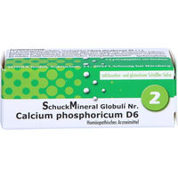 Produktbild von SchuckMineral Globuli Nr. 2 Calcium phosphoricum D6 7,5 g