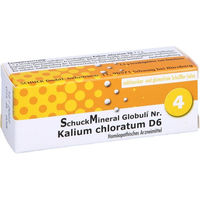 Produktbild von SchuckMineral Globuli Nr. 4 Kalium chloratum D6