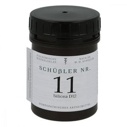 Schuessler Nr. 11 Silicea D12 Tabletten 400 Stück – Bild 1 von 2